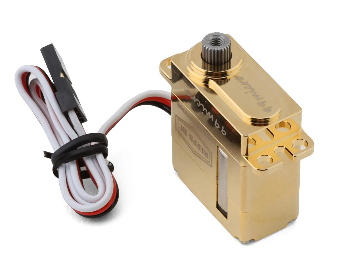 Reefs RC 99MICRO Servo, Brass Edition For 1/24 and 1/18 Rock Crawlers