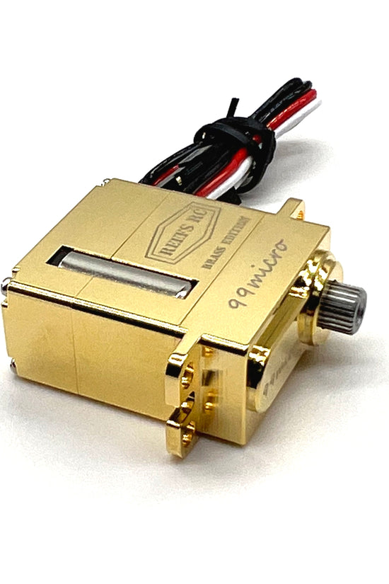 Reefs RC 99MICRO Servo, Brass Edition