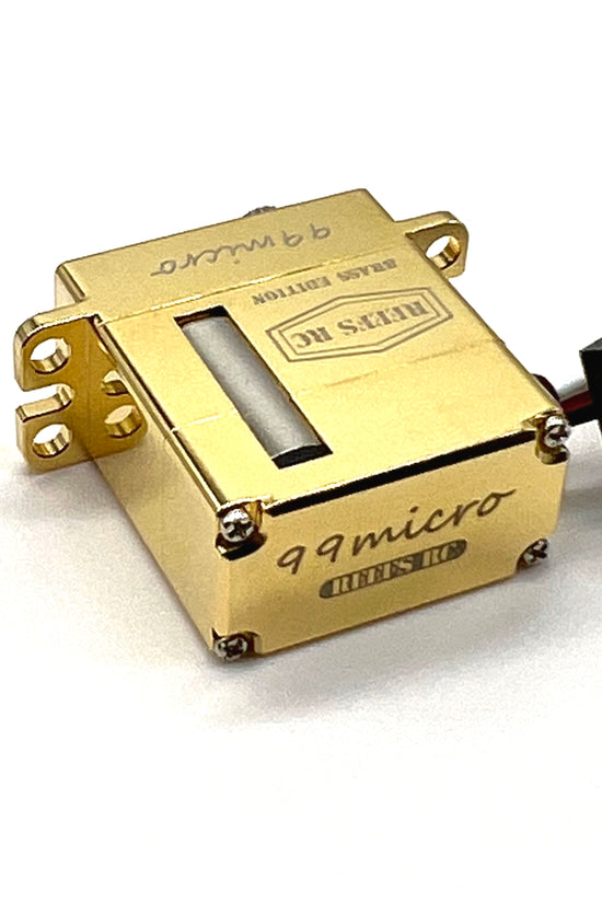Reefs RC 99MICRO Servo, Brass Edition