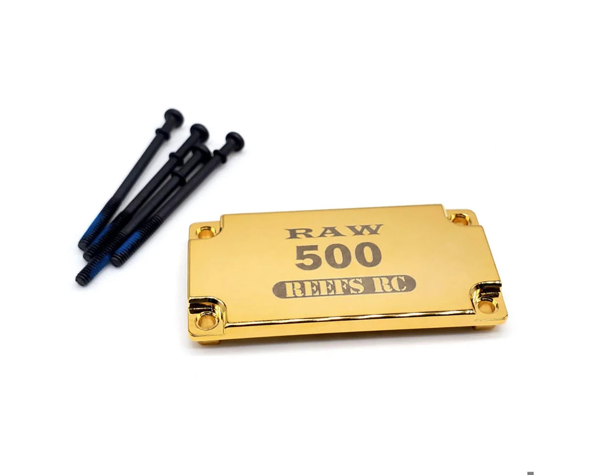 Reefs RC RAW500 "Brass Bottomz" Servo Bottom Case (10.5g)