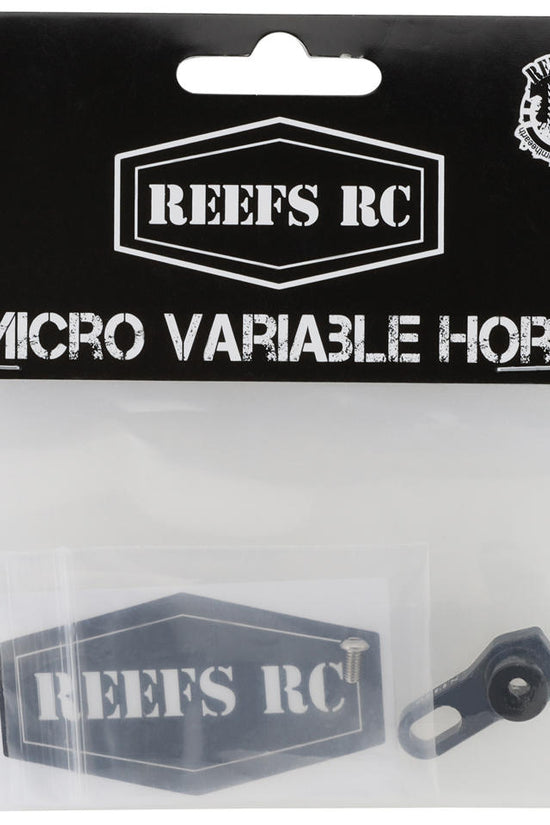Reefs RC Aluminum Micro Variable Servo Horn (25T) (99Micro & 179Micro) (Dig, Two Speed & Over/Under)