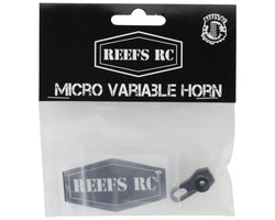 Reefs RC Aluminum Micro Variable Servo Horn (25T) (99Micro & 179Micro) (Dig, Two Speed & Over/Under)