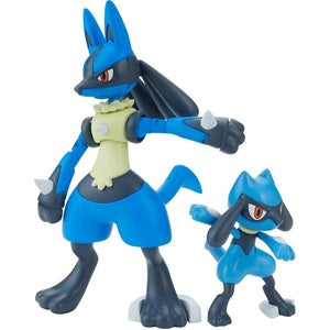 Bandai Riolu & Lucario "Pokemon" Plastic Model Kit