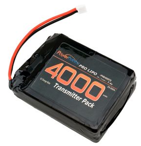 Powerhobby 2S Spektrum DX9 / DX7S / DX8 / DX6 4000mAh 7.4 Lipo Transmitter TX Battery