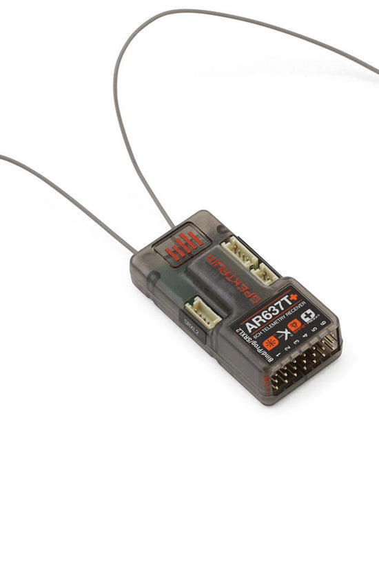 Spektrum RC AR637T+ 6-Channel DSMX Aircraft Telemetry Receiver w/AS3X+ & SAFE