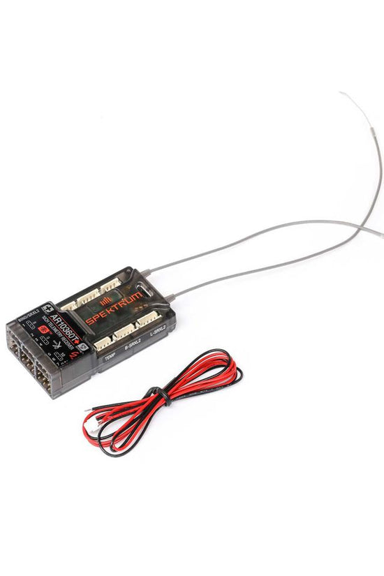 Spektrum RC AR10360T+ 10-Channel DSMX Aircraft Telemetry Receiver w/AS3X+ & SAFE