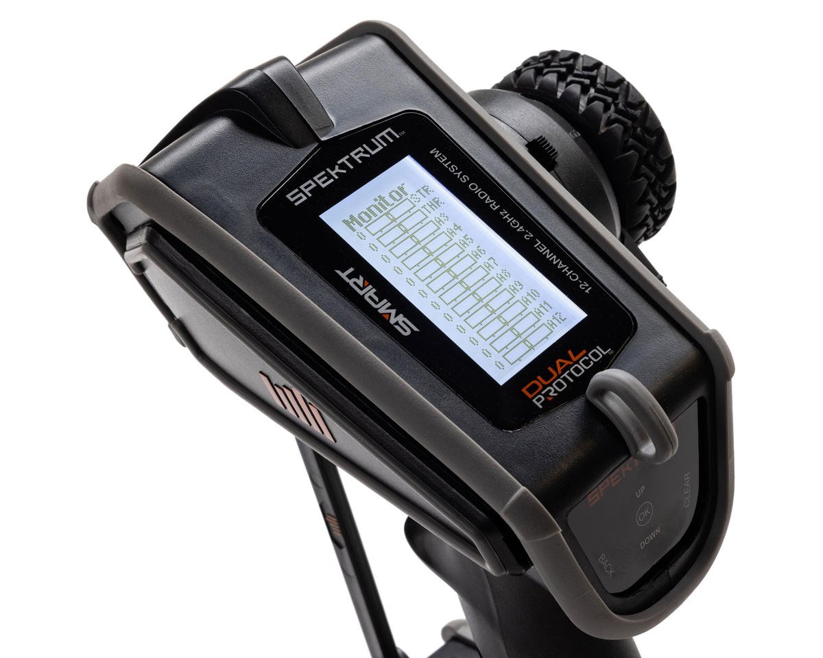 Spektrum RC(Black) DX Rugged+ 12-Channel DSMR+ Surface Radio w/SR615 Receiver