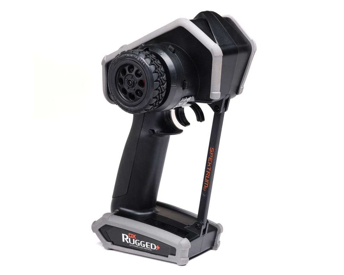 Spektrum RC(Black) DX Rugged+ 12-Channel DSMR+ Surface Radio w/SR615 Receiver