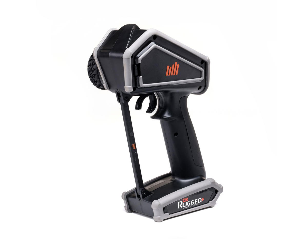 Spektrum RC(Black) DX Rugged+ 12-Channel DSMR+ Surface Radio w/SR615 Receiver