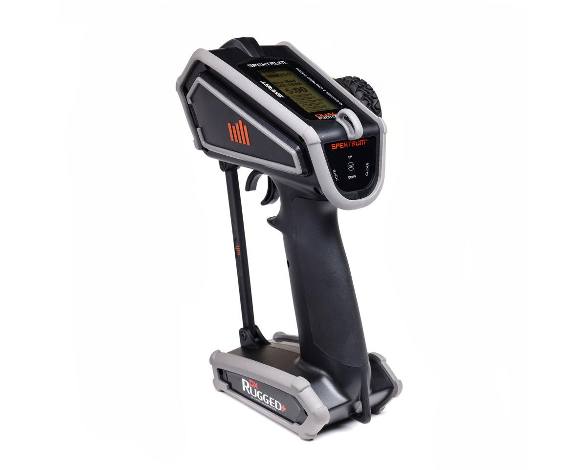 Spektrum RC(Black) DX Rugged+ 12-Channel DSMR+ Surface Radio w/SR615 Receiver