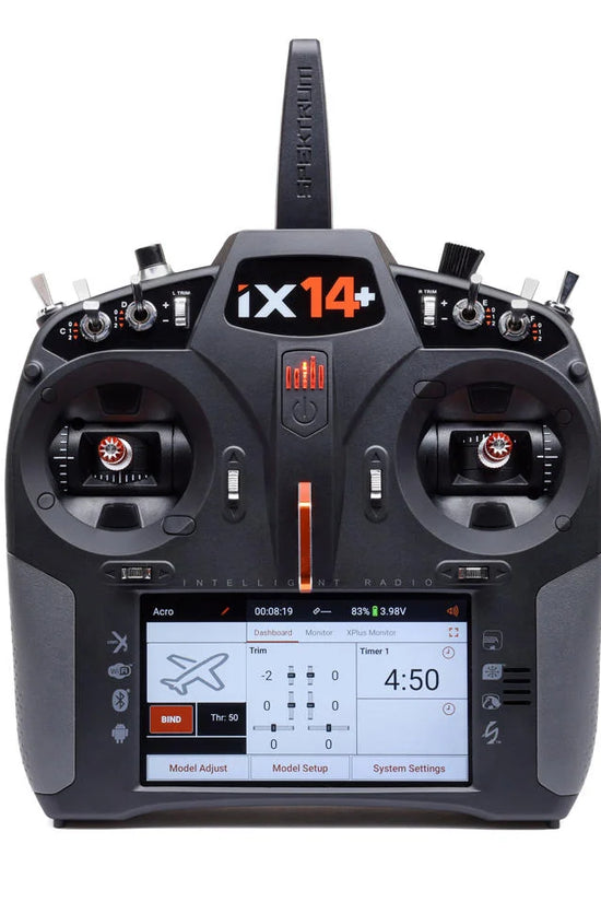Spektrum RC iX14+ 2.4GHz DSMX® 20-Channel Transmitter (Transmitter Only)