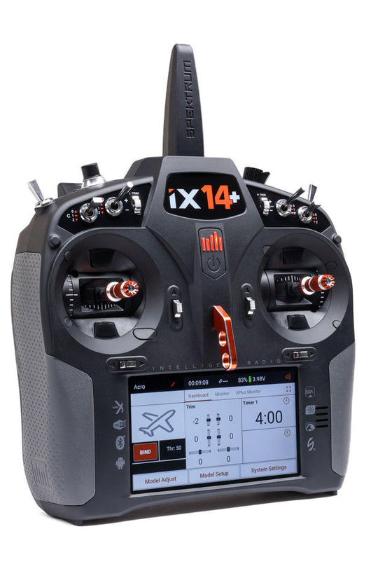 Spektrum RC iX14+ 2.4GHz DSMX® 20-Channel Transmitter (Transmitter Only)