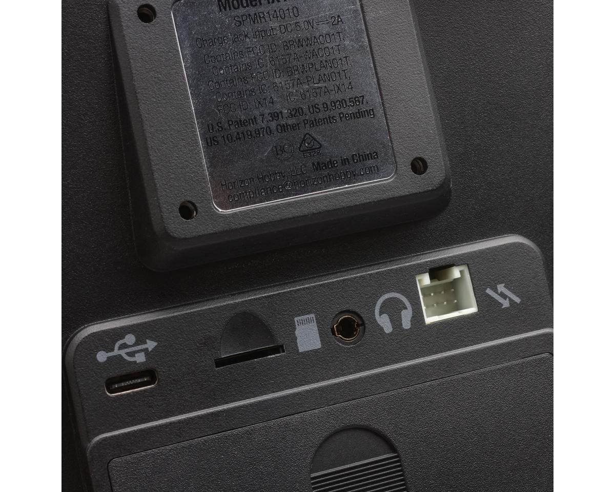 Spektrum RC iX14+ 2.4GHz DSMX® 20-Channel Transmitter (Transmitter Only)