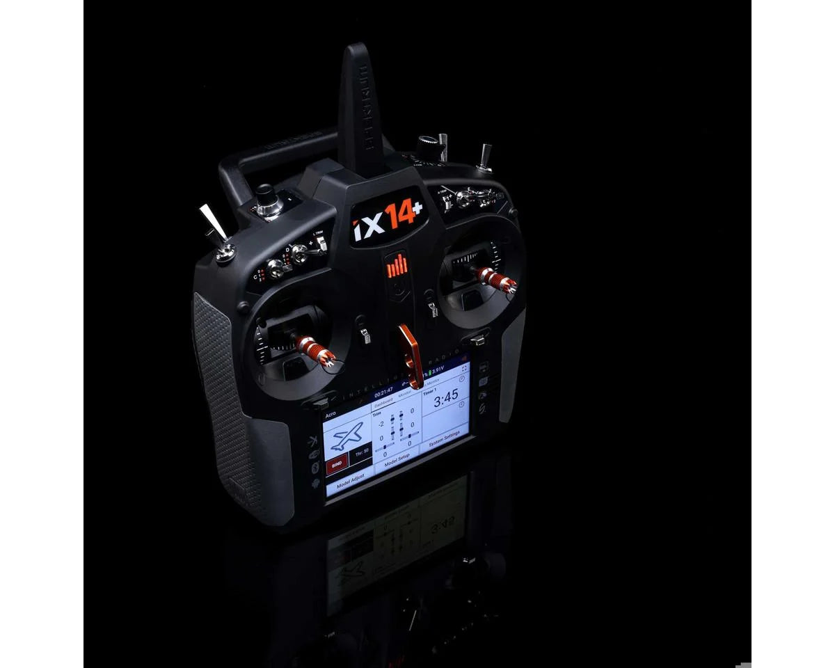 Spektrum RC iX14+ 2.4GHz DSMX® 20-Channel Transmitter (Transmitter Only)