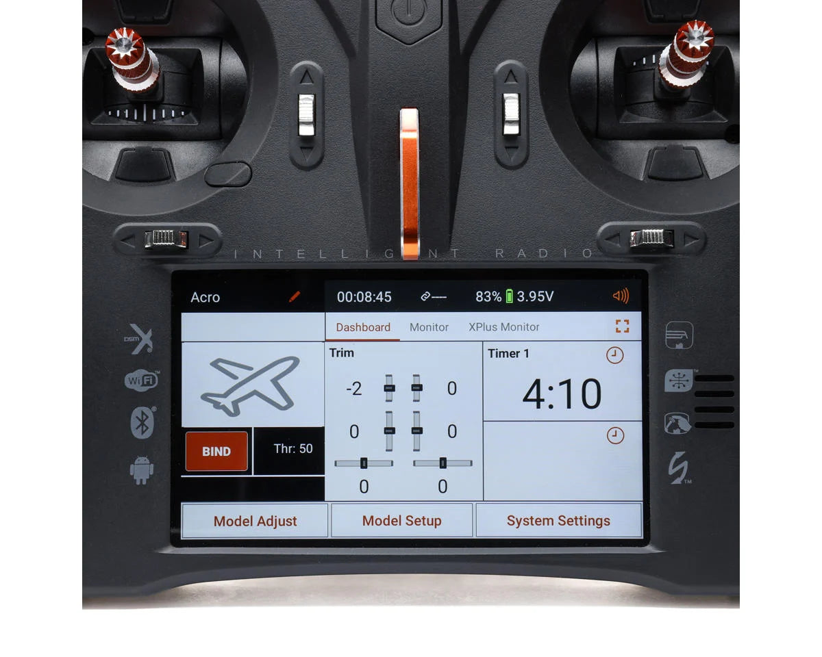 Spektrum RC iX14+ 2.4GHz DSMX® 20-Channel Transmitter (Transmitter Only)
