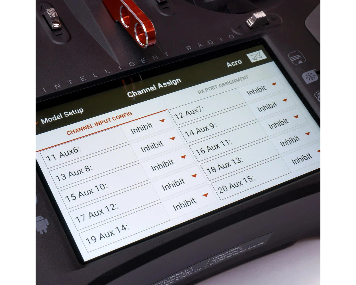 Spektrum RC iX14+ 2.4GHz DSMX® 20-Channel Transmitter (Transmitter Only)