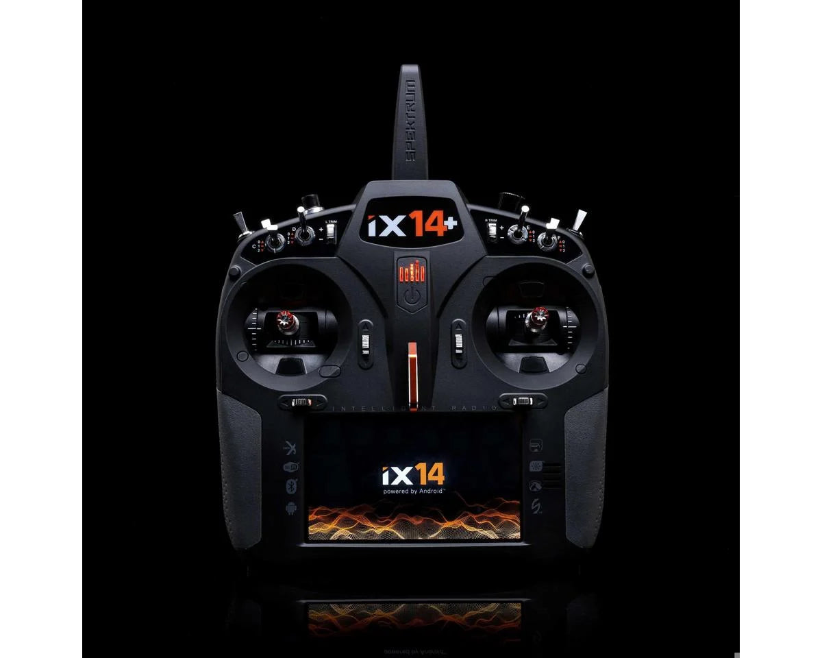 Spektrum RC iX14+ 2.4GHz DSMX® 20-Channel Transmitter (Transmitter Only)
