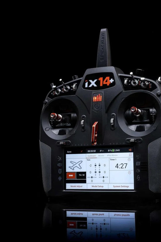 Spektrum RC iX14+ 2.4GHz DSMX® 20-Channel Transmitter (Transmitter Only)