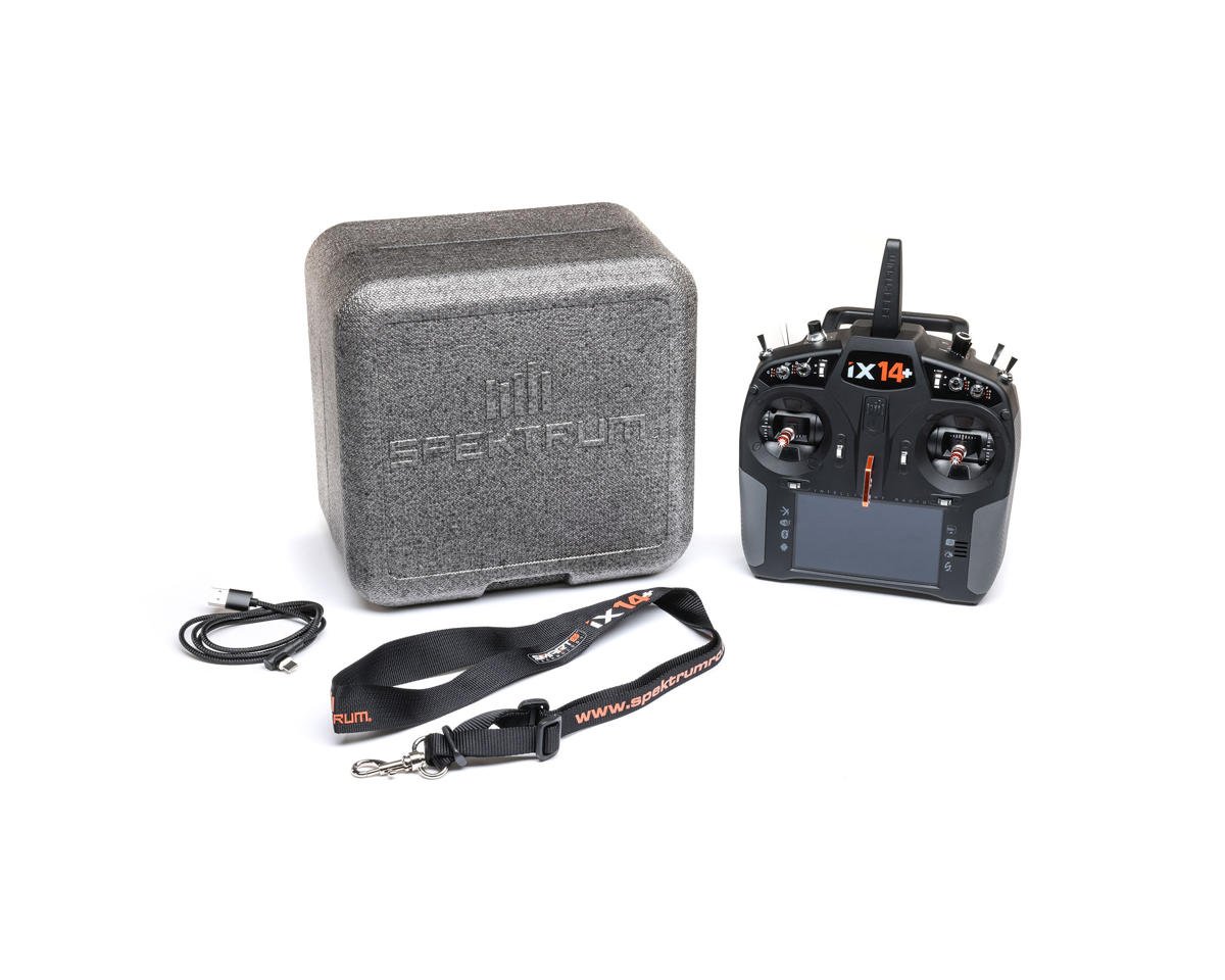Spektrum RC iX14+ 2.4GHz DSMX® 20-Channel Transmitter (Transmitter Only)