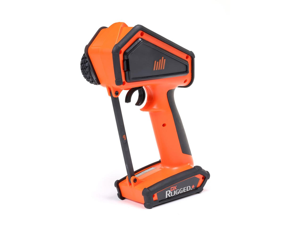 Spektrum RC DX Rugged+ 12-Channel DSMR+ Surface Radio (Transmitter Only) (Orange)