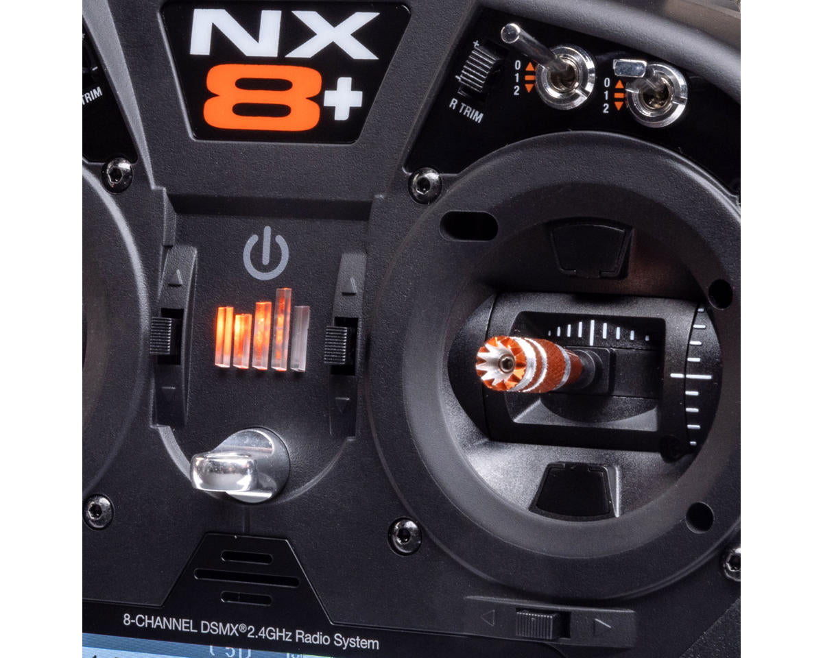 Spektrum RC NX8+ 2.4GHz DSMX 20-Channel Radio System (Transmitter Only)