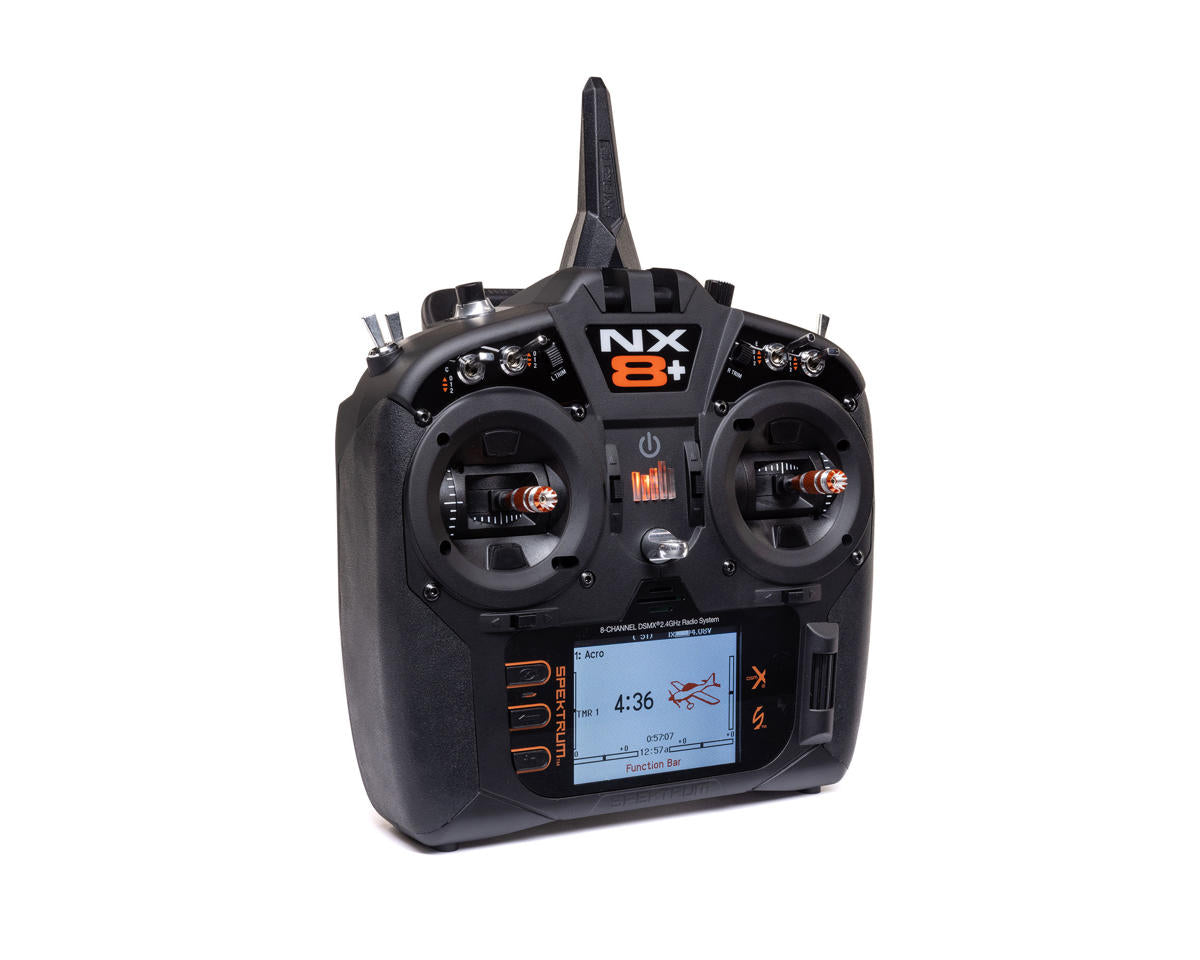 Spektrum RC NX8+ 2.4GHz DSMX 20-Channel Radio System (Transmitter Only)