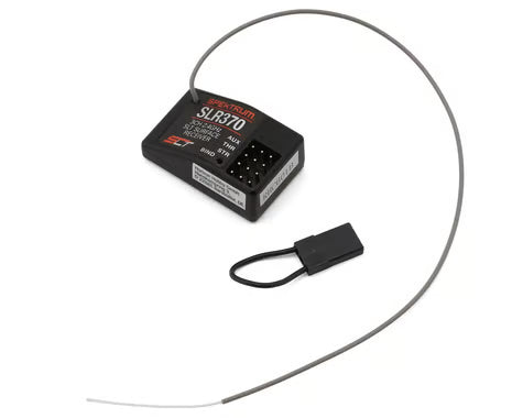 Spektrum RC SLR370 3-Channel 2.4Ghz SLT DSC Surface Receiver