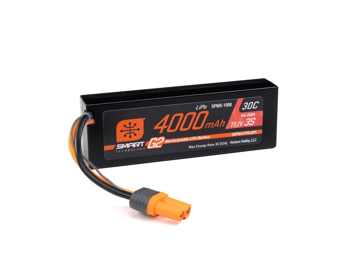 Spektrum RC 3S Smart G2 30C LiPo Battery Pack (11.1V/4000mAh) w/IC5 Connector