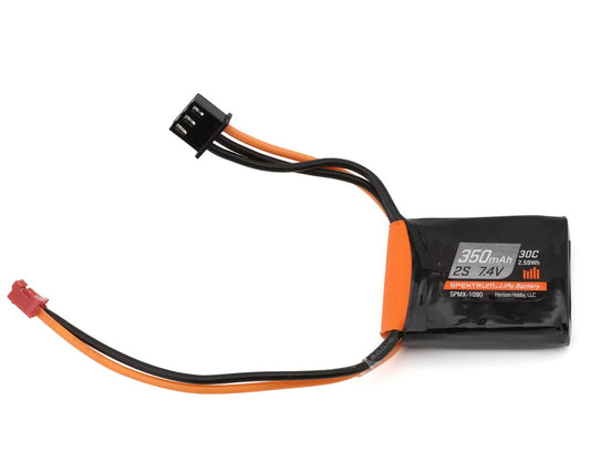 Spektrum 2S 30C (7.4V/350mAh) w/PH2.0 Connector 1/28 Micro-T 2S / 1/24 Micro-B 2S