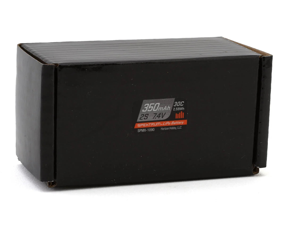 Spektrum 2S 30C (7.4V/350mAh) w/PH2.0 Connector 1/28 Micro-T 2S / 1/24 Micro-B 2S