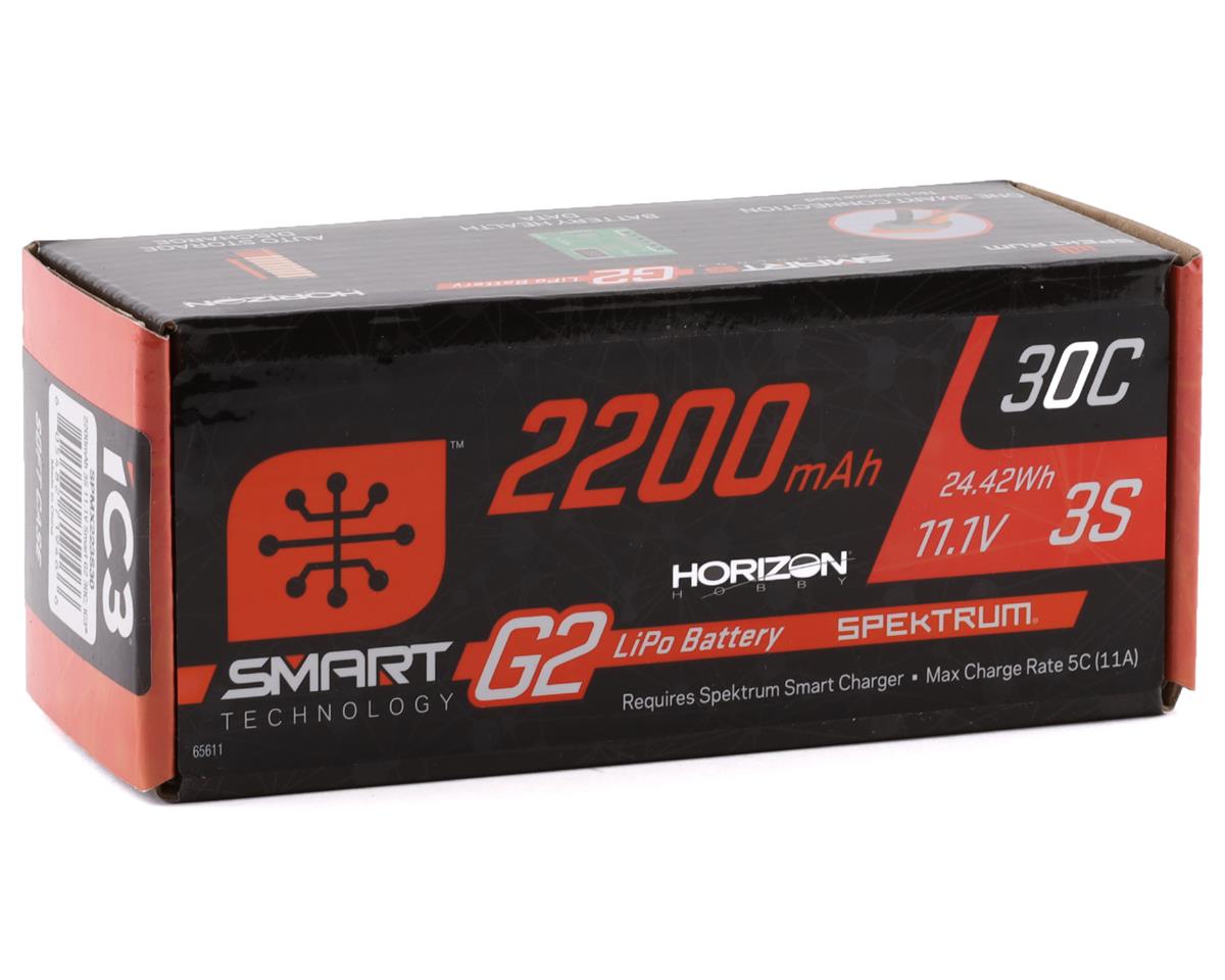 Spektrum RC 3S Smart G2 LiPo 30C Battery Pack (11.1V/2200mAh) w/IC3 Connector
