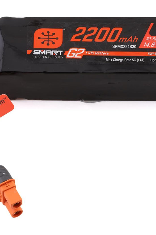 Spektrum RC 4S Smart G2 LiPo 30C Battery Pack w/IC3 Connector (14.8V/2200mAh)