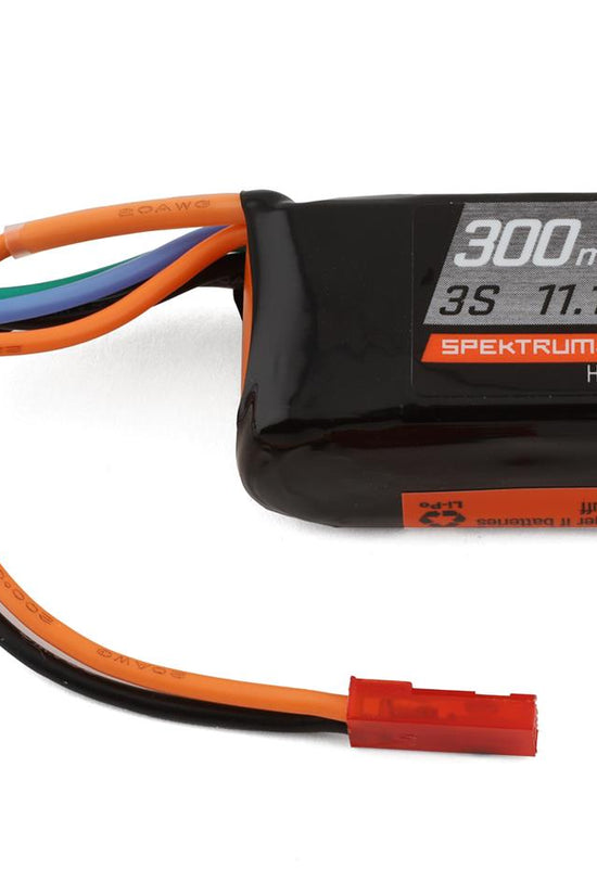 SPMX3003SJ30 Spektrum RC 3S 30C LiPo Battery Pack w/JST Connector 11.1V 300mAh