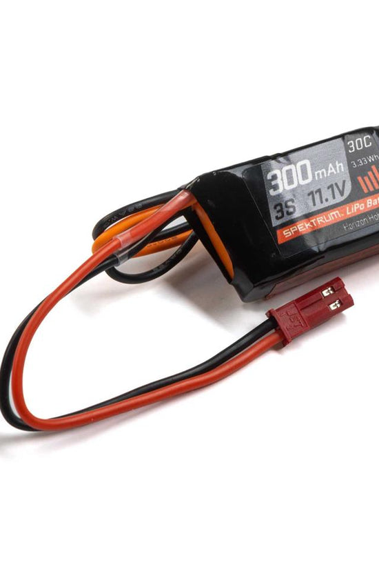 SPMX3003SJ30 Spektrum RC 3S 30C LiPo Battery Pack w/JST Connector 11.1V 300mAh