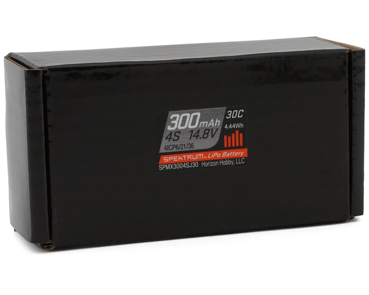 Spektrum RC 4S 30C LiPo Battery (14.8V/300mAh) w/JST Connector