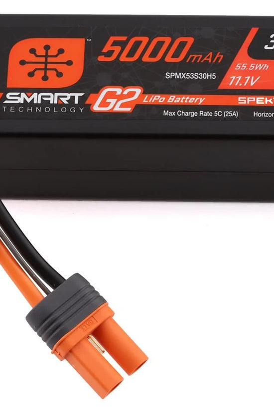 Spektrum RC 3S Smart G2 LiPo 30C Battery Pack (11.1V/5000mAh) w/IC5 Connector