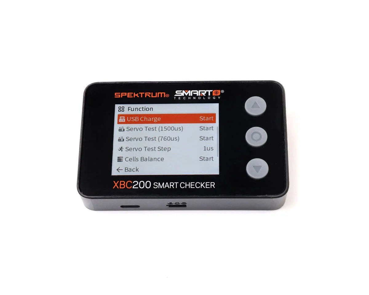 Spektrum RC XBC200 Smart Battery Checker & Servo Tester