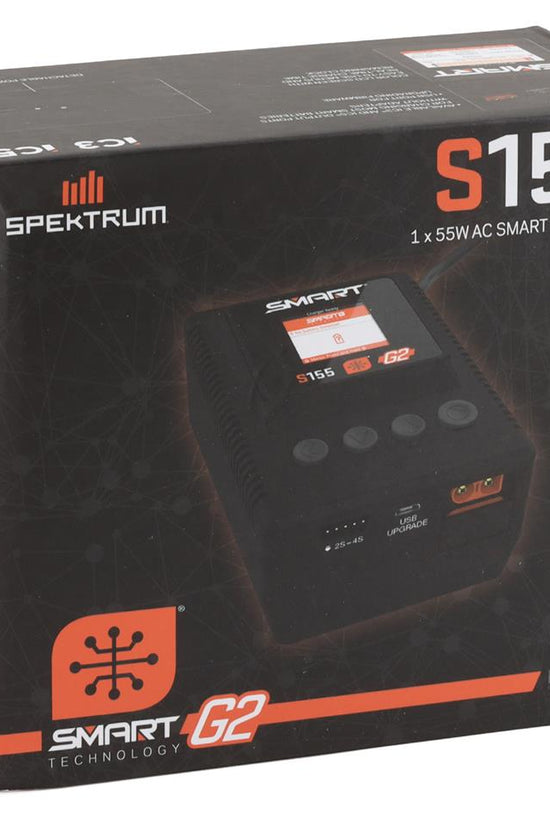 Spektrum RC S155 G2 AC Smart Charger (2-4S/5A/55W)
