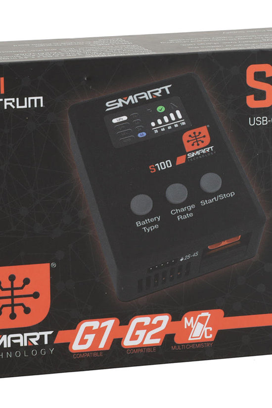 Spektrum RC S100 DC/USB 4S LiPo Smart Charger