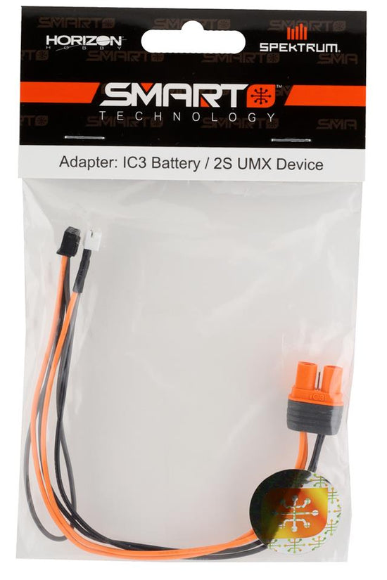 Spektrum RC Charge Lead Adapter (IC3 Battery to JST-PH Device w/JST-XH Balance)