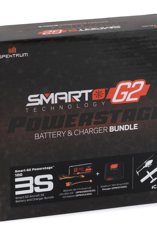 Spektrum RC Smart G2 Powerstage Air Bundle w/3S Smart LiPo Battery (11.1V/850mAh)