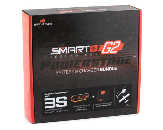 Spektrum RC Smart G2 Powerstage Air Bundle w/3S Smart LiPo Battery (2200mAh)