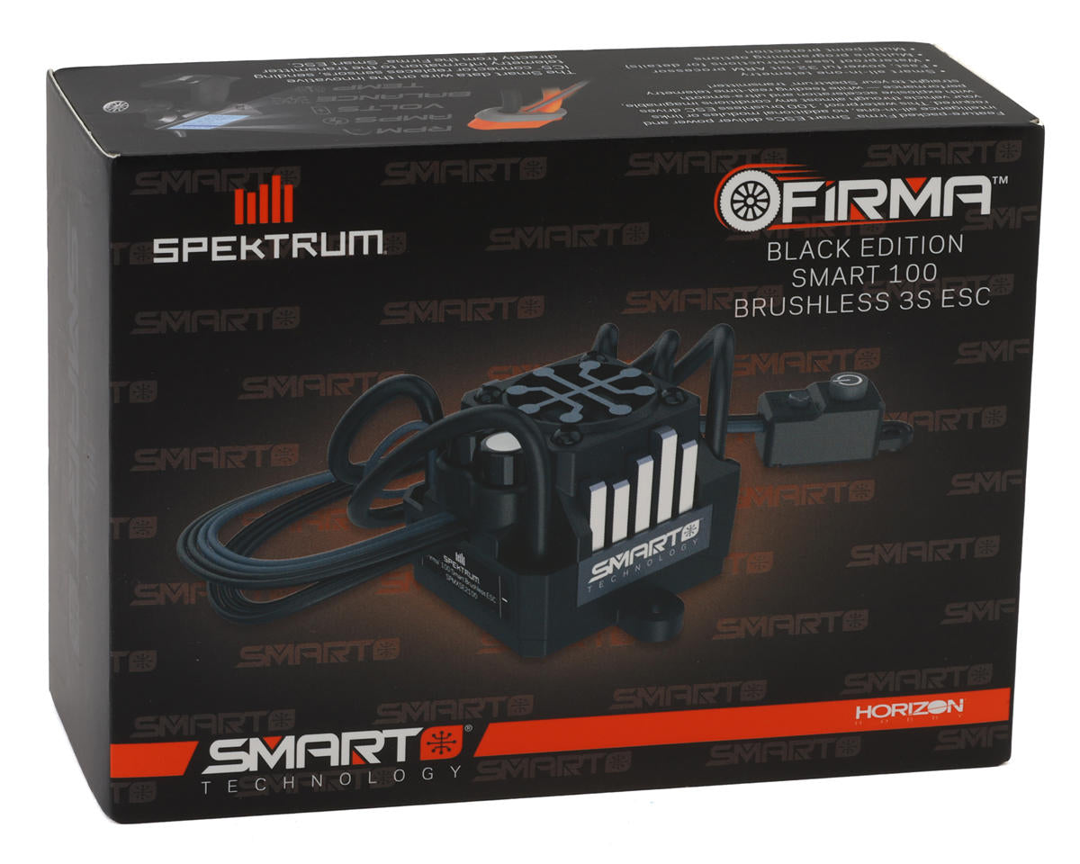 Spektrum RC Firma 100A Black Edition 3S Brushless Smart ESC