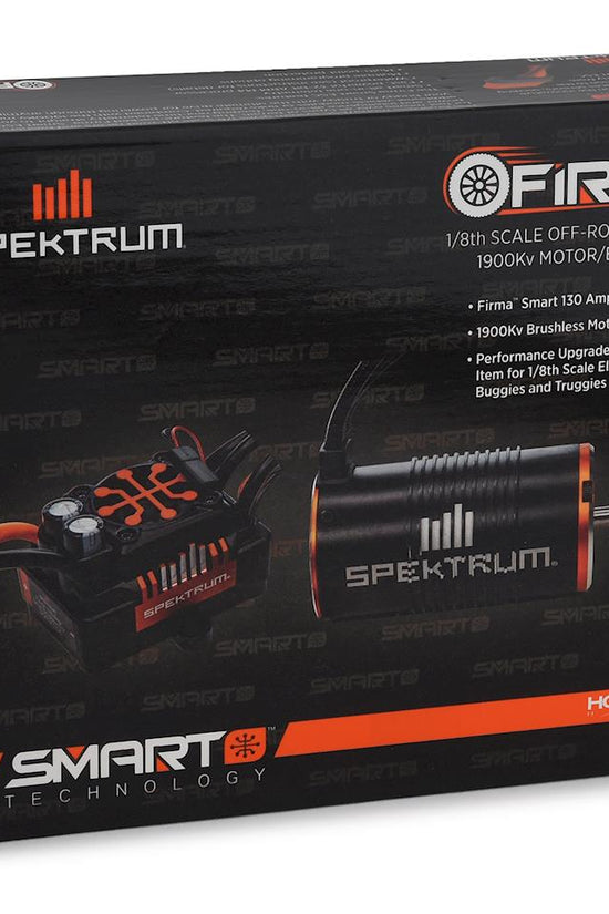 Spektrum RC Firma 130 Amp Sensorless Brushless Smart ESC & Motor Combo (1900Kv)