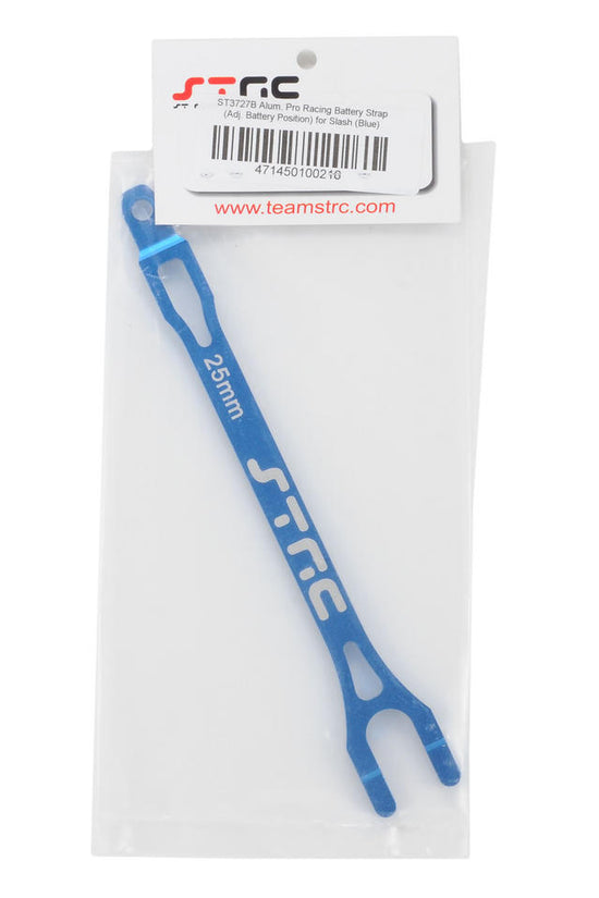 ST Racing Concepts Aluminum Battery Strap (Blue)Traxxas Slash 2wd