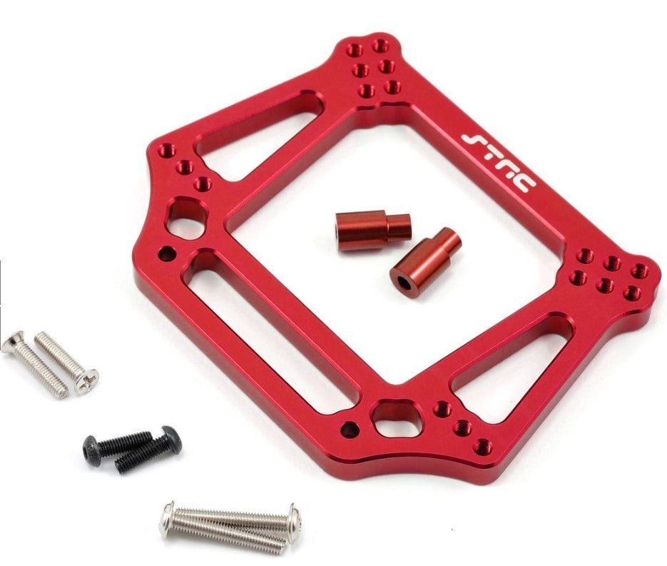 STRC Aluminum FRONT Shock Tower For Traxxas 2wd Slash Stampede Rustler Bandit - BOBBYRC