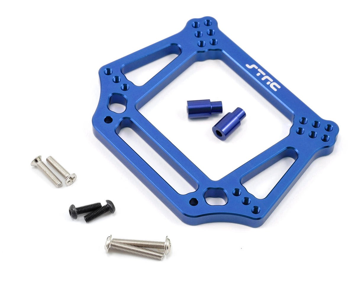 STRC Aluminum FRONT Shock Tower For Traxxas 2wd Slash Stampede Rustler Bandit - BOBBYRC