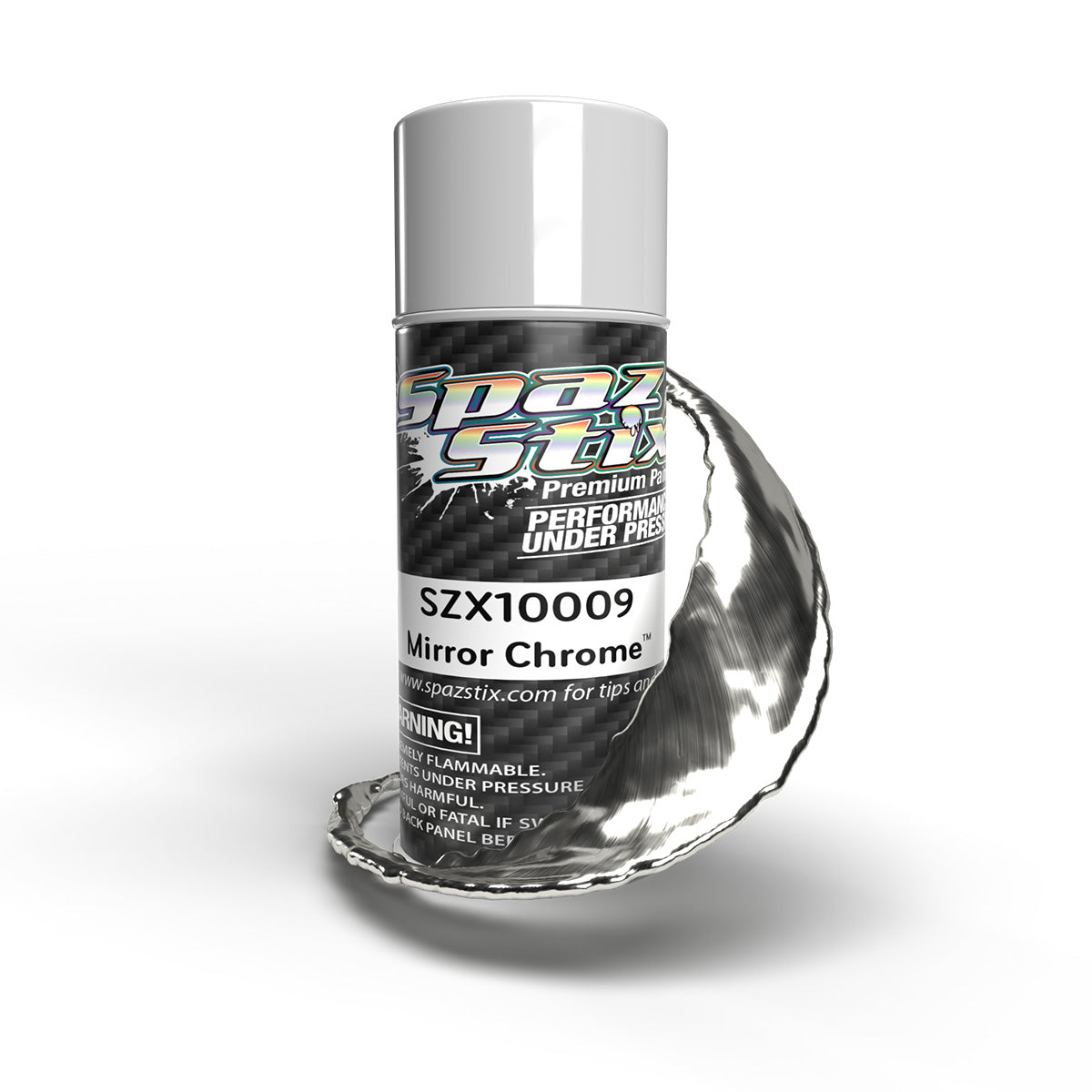 Spaz Stix SZX10009 Stix Ultimate Mirror Chrome Aerosol Paint