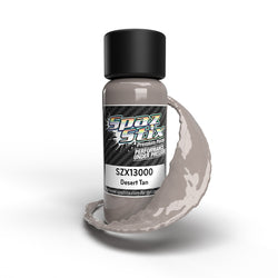 Spaz Stix Desert Tan Airbrush Ready Paint, 2oz Bottle