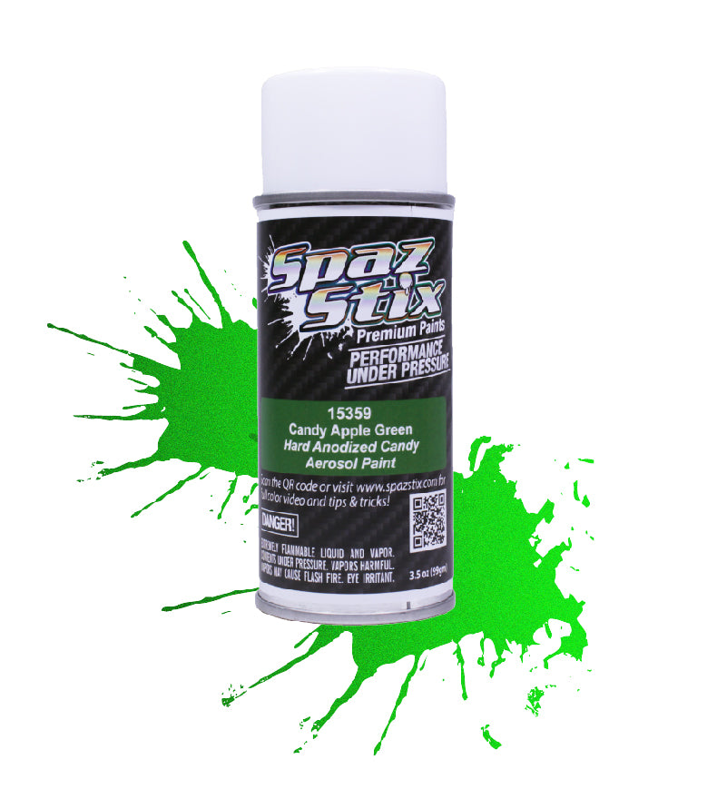 Spaz Stix "Candy Apple Green" Spray Paint (3.5oz)